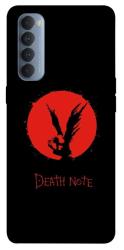 Чехол itsPrint Death note для Oppo Reno 4 Pro