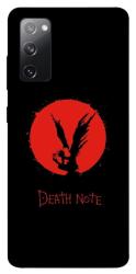 Чехол itsPrint Death note для Samsung Galaxy S20 FE