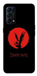 Чехол itsPrint Death note для Oppo Reno 5 4G