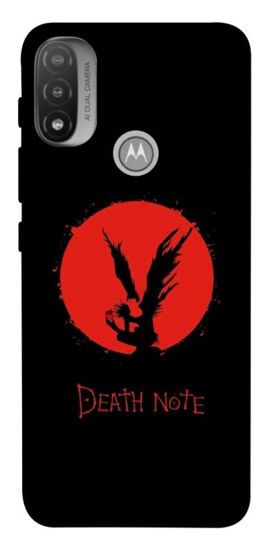 Чехол itsPrint Death note для Motorola Moto E20, аниме, купить оптом с доставкой