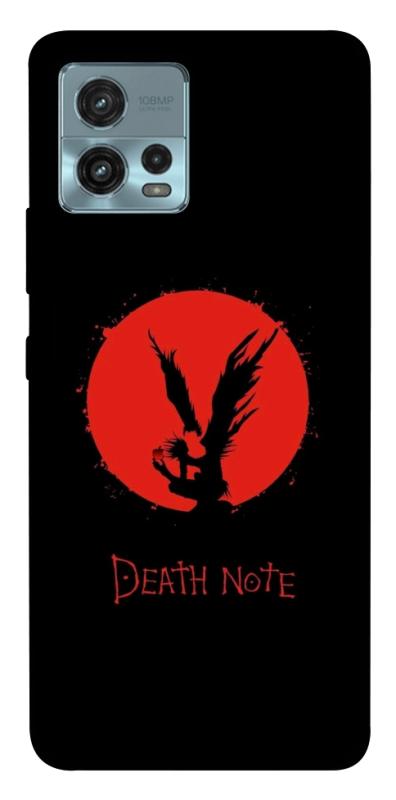 Чехол itsPrint Death note для Motorola Moto G72, аниме, купить оптом с доставкой
