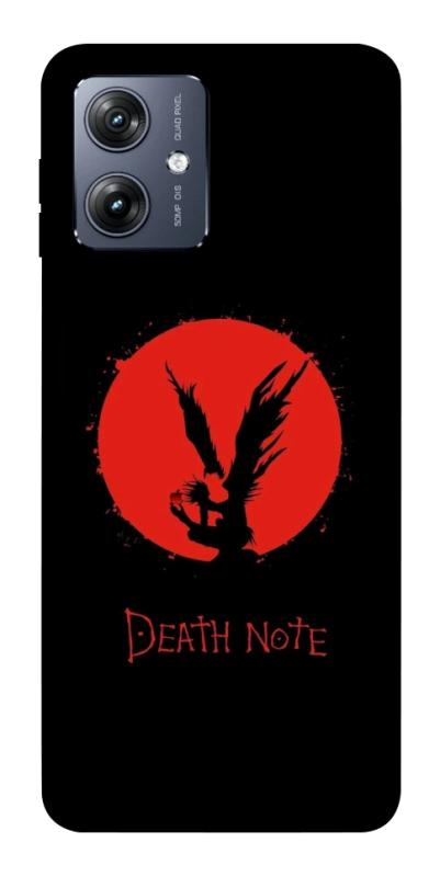 Чехол itsPrint Death note для Motorola Moto G54, аниме, купить оптом с доставкой