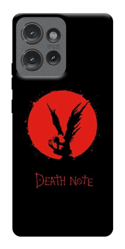 Чехол itsPrint Death note для Motorola Edge 50, аниме, купить оптом с доставкой