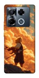 Чехол itsPrint Demon slayer kyojuro для Infinix Note 40 Pro 4G