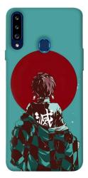 Чехол itsPrint Demon slayer tanjiro для Samsung Galaxy A20s