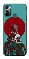 Чехол itsPrint Demon slayer tanjiro для TECNO Spark 7