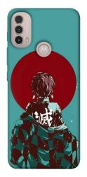 Чехол itsPrint Demon slayer tanjiro для Motorola Moto E40