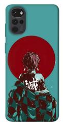 Чехол itsPrint Demon slayer tanjiro для Motorola Moto G22