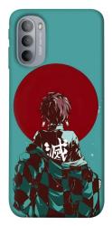 Чехол itsPrint Demon slayer tanjiro для Motorola Moto G31