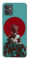Чехол itsPrint Demon slayer tanjiro для Motorola Moto G32