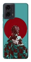 Чехол itsPrint Demon slayer tanjiro для Motorola Moto G24