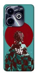 Чехол itsPrint Demon slayer tanjiro для Infinix Hot 40i