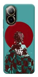 Чехол itsPrint Demon slayer tanjiro для Realme C67 4G