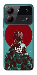 Чехол itsPrint Demon slayer tanjiro для ZTE Blade A54 4G