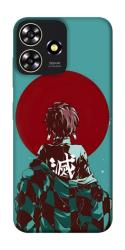 Чехол itsPrint Demon slayer tanjiro для ZTE Blade A73 4G