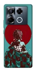 Чехол itsPrint Demon slayer tanjiro для Infinix Note 40 Pro 4G