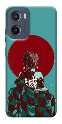Чехол itsPrint Demon slayer tanjiro для Motorola Moto G05