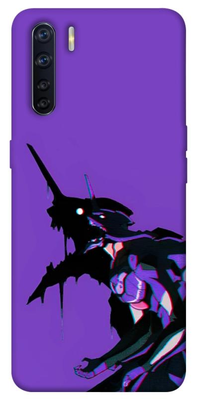 Чехол itsPrint Evangelion Eva для Oppo A91, аниме, купить оптом с доставкой