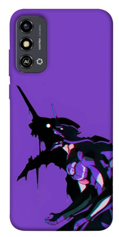 Чехол itsPrint Evangelion Eva для ZTE Blade A53, аниме, купить оптом с доставкой