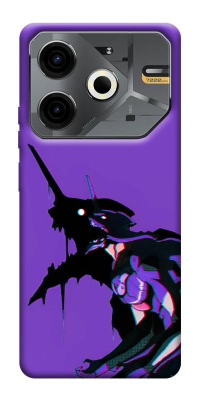 Чехол itsPrint Evangelion Eva для TECNO Pova 6 Neo (LI6), аниме, купить оптом с доставкой