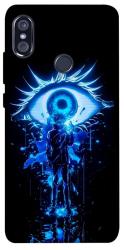 Чехол itsPrint Gojo satoru the eye для Xiaomi Redmi Note 5 Pro / Note 5 (AI Dual Camera)