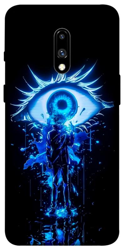 Чехол itsPrint Gojo satoru the eye для OnePlus 7, аниме, купить оптом с доставкой