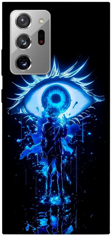 Чехол itsPrint Gojo satoru the eye для Samsung Galaxy Note 20 Ultra, аниме, купить оптом с доставкой