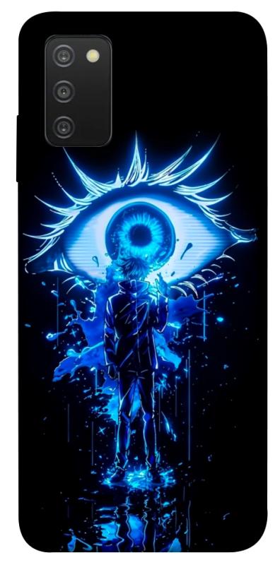 Чехол itsPrint Gojo satoru the eye для Samsung Galaxy A03s, аниме, купить оптом с доставкой