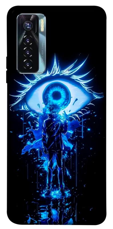 Чехол itsPrint Gojo satoru the eye для TECNO Camon 17 Pro, аниме, купить оптом с доставкой