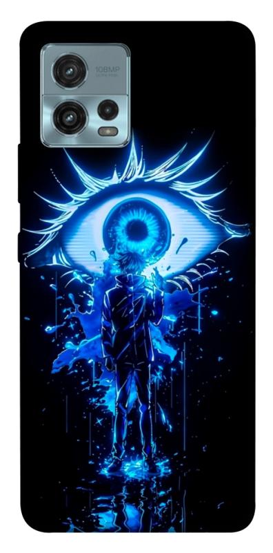 Чехол itsPrint Gojo satoru the eye для Motorola Moto G72, аниме, купить оптом с доставкой