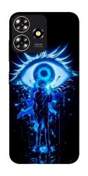 Чехол itsPrint Gojo satoru the eye для ZTE Blade A73 4G