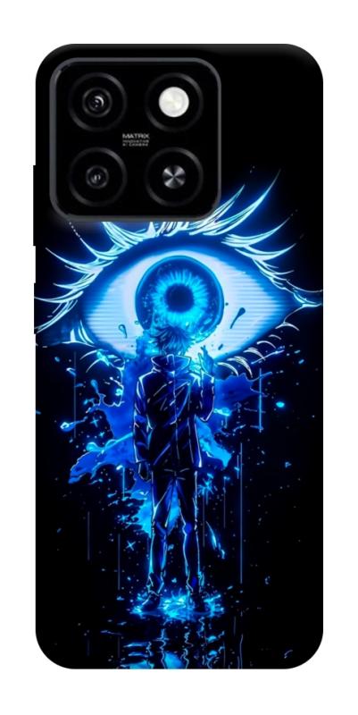 Чехол itsPrint Gojo satoru the eye для ZTE Blade A55 4G, аниме, купить оптом с доставкой