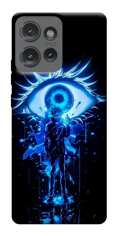 Чехол itsPrint Gojo satoru the eye для Motorola Edge 50, аниме, купить оптом с доставкой