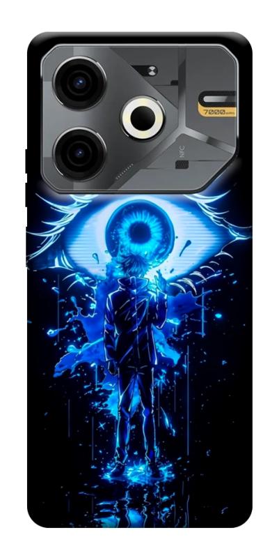 Чехол itsPrint Gojo satoru the eye для TECNO Pova 6 Neo (LI6), аниме, купить оптом с доставкой