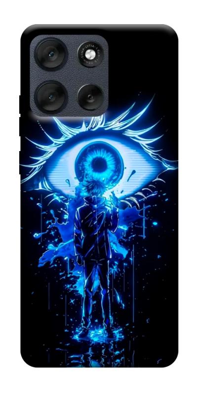 Чехол itsPrint Gojo satoru the eye для Motorola Moto G56 5G, аниме, купить оптом с доставкой