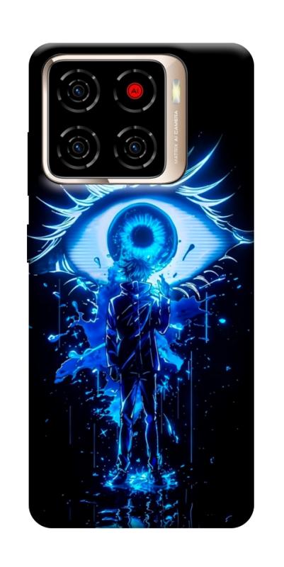 Чехол itsPrint Gojo satoru the eye для ZTE Blade A56, аниме, купить оптом с доставкой