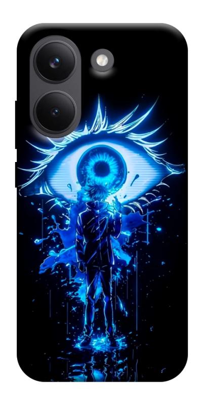 Чехол itsPrint Gojo satoru the eye для Xiaomi Poco X8 Pro, аниме, купить оптом с доставкой