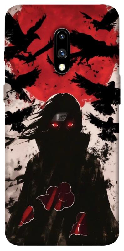 Чехол itsPrint Itachi black ravens для OnePlus 7, аниме, купить оптом с доставкой