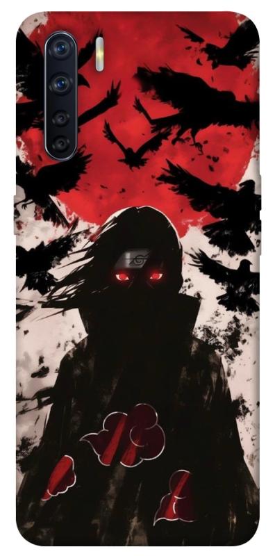 Чехол itsPrint Itachi black ravens для Oppo A91, аниме, купить оптом с доставкой