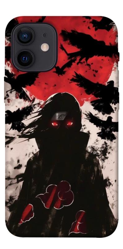 Чохол itsPrint Itachi black ravens для Apple iPhone 12 mini (5.4"), аніме, купити оптом з доставкою