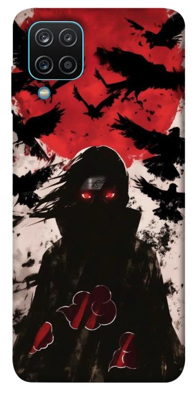 Чехол itsPrint Itachi black ravens для Samsung Galaxy A12, аниме, купить оптом с доставкой