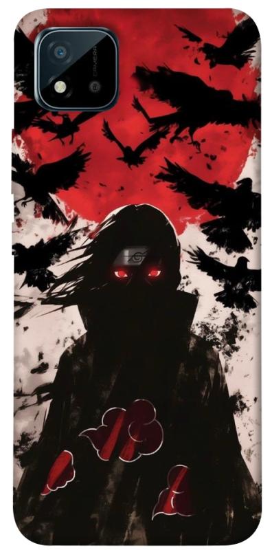 Чехол itsPrint Itachi black ravens для Realme C11 (2021), аниме, купить оптом с доставкой