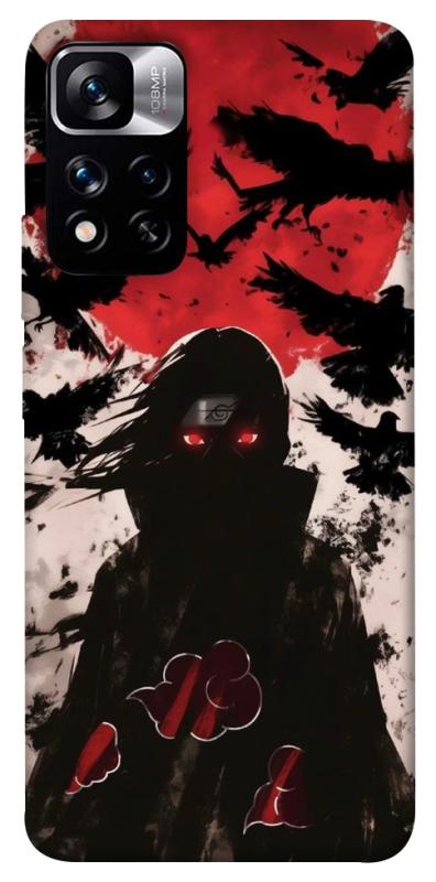 Чехол itsPrint Itachi black ravens для Xiaomi Poco M4 Pro 5G, аниме, купить оптом с доставкой