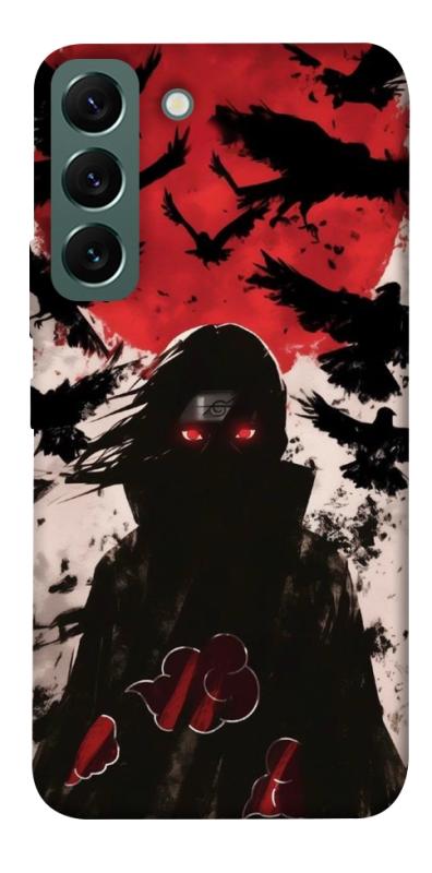 Чехол itsPrint Itachi black ravens для Samsung Galaxy S22, аниме, купить оптом с доставкой