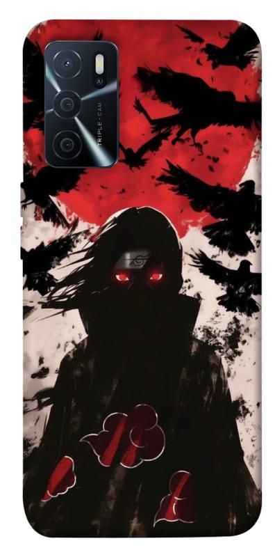 Чехол itsPrint Itachi black ravens для Oppo A16s / A16, аниме, купить оптом с доставкой