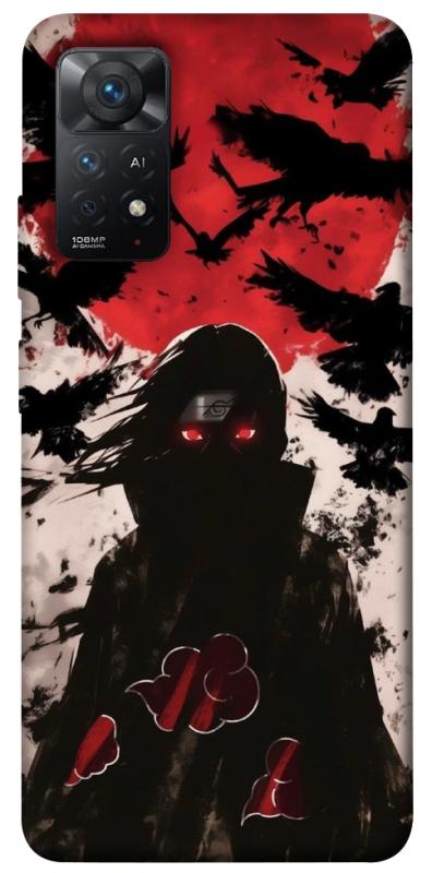 Чохол itsPrint Itachi black ravens для Xiaomi Redmi Note 11 Pro 4G/5G, аніме, купити оптом з доставкою