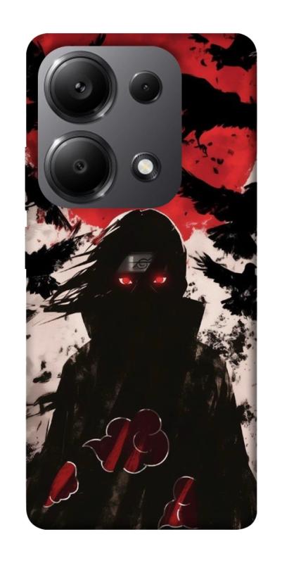 Чехол itsPrint Itachi black ravens для Xiaomi Poco X6, аниме, купить оптом с доставкой