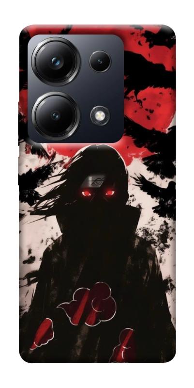 Чехол itsPrint Itachi black ravens для Xiaomi Redmi 13 4G / Poco M6 4G, аниме, купить оптом с доставкой