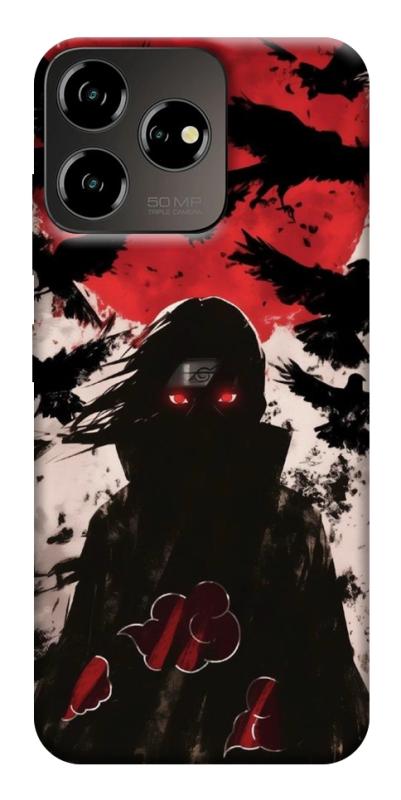 Чехол itsPrint Itachi black ravens для ZTE Blade V50 Desing 4G, аниме, купить оптом с доставкой
