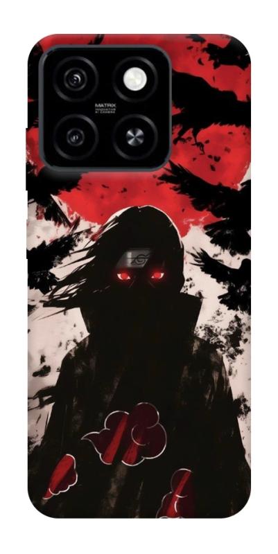 Чехол itsPrint Itachi black ravens для ZTE Blade A55 4G, аниме, купить оптом с доставкой